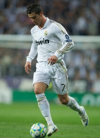Cristiano Ronaldo během hry
