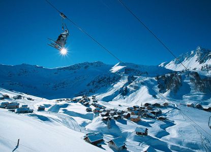 Malbjön hlavní lyžařské středisko Lichtenštejnska