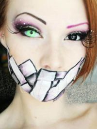 Make-up pro Halloween panenku 15