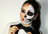 make - up pro Halloween skelet 7