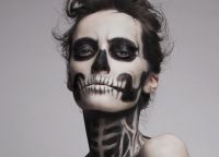 make-up pro halloween skelet 4