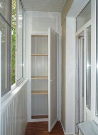 Шкафове за балкони и лоджии 3