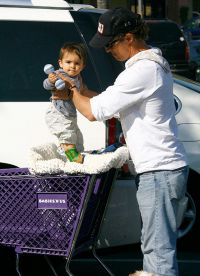 Matthew McConaughey se svým synem Levi
