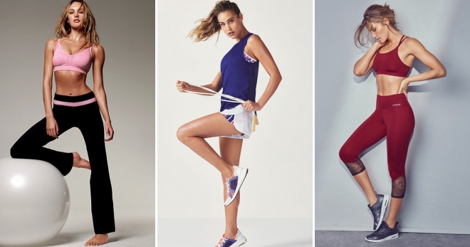Фитнес облекло за жени - стилен спортен екип за мода