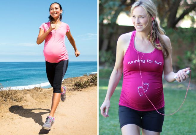 фитнес облекло за бременни жени