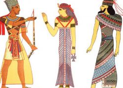 Облекло на Древен Египет