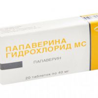 tablety papaverinu