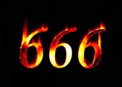což znamená 666 diabolské číslo