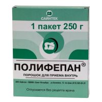 مؤشرات polyphepan للاستخدام