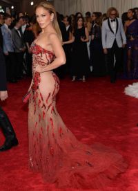 večerní obraz Jennifer Lopez