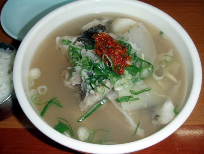 حساء السمك Fugu
