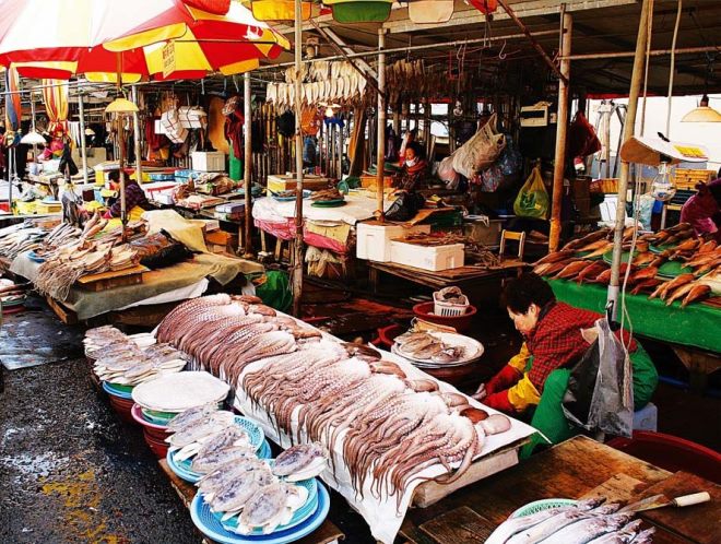 سوق السمك بوسان