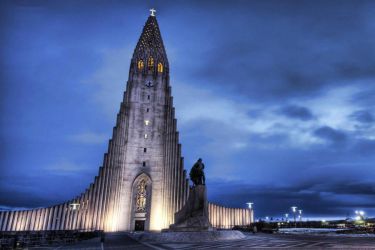 从Hallgrímskirkja