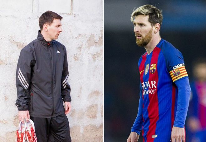 9 Hmotnost Lionel Messi se také zajímal o své fanoušky