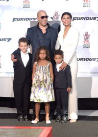 Vin Diesel se svou rodinou