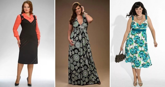 Sarafany pro tučné ženy - nejkrásnější a stylovější modely