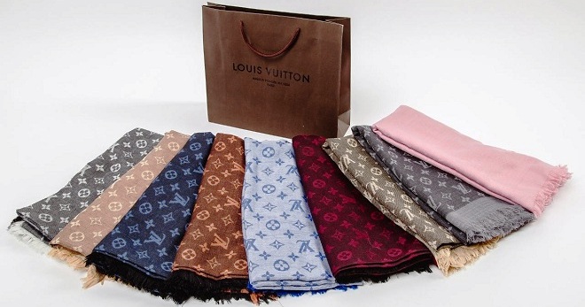 Šátek Louis Vuitton - jak rozlišovat původní šátek Louis Vuitton od falešného?