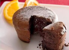 muffiny s tekutou čokoládou uvnitř