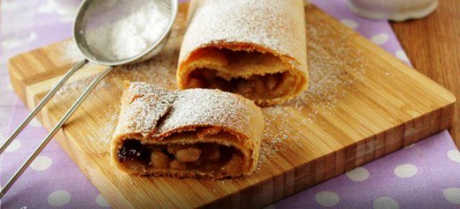 strudel recept