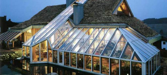 стъклен покрив