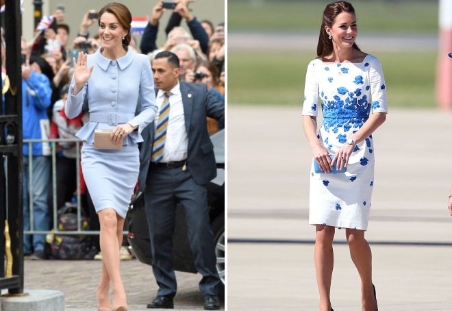 šaty princezny Kate Middleton