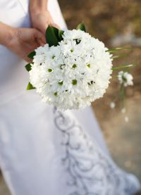svatební kytice z chryzantémů 2