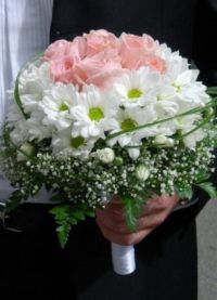 svatební kytice z chryzantémy 4