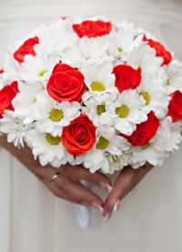 svatební kytice z chryzantémů 6