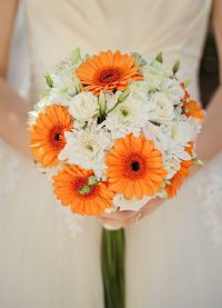 svatební kytice z chryzantémů 8