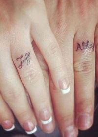 tetování na prstech 3