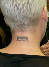 což znamená tetování čárkového kódu 2