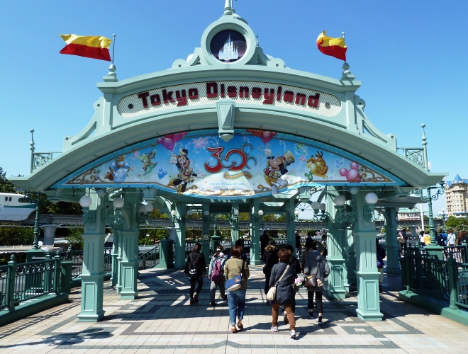 Disneyland v Tokiu