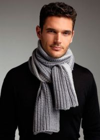 أنماط الحياكة للرجال Scarves_13