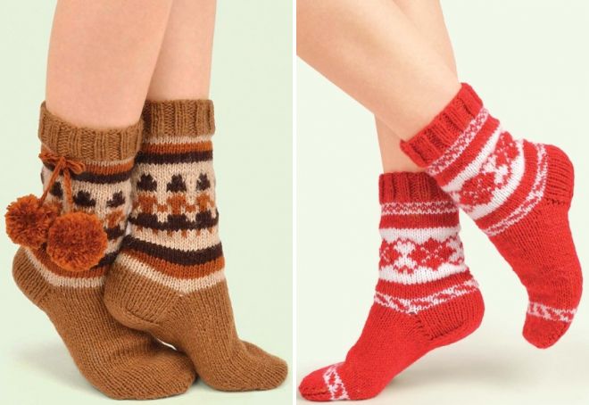 плетени чорапи12