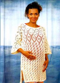 Трикотажни рокли за бременни 8