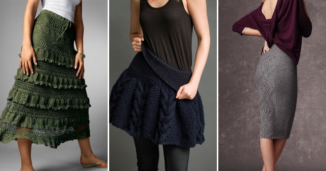 Трикотажни поли - най-модерните модели и какво да ги носите?