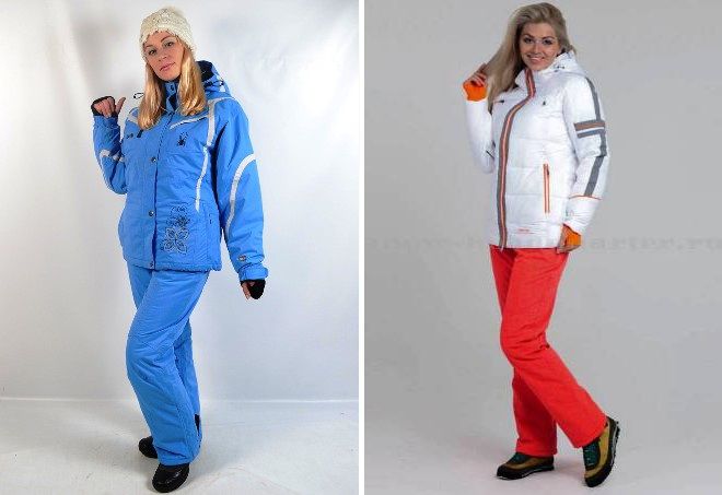 dámské lyžařské obleky