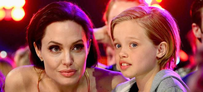 Angelina Jolie a její dcera Shilo-Nouvelle
